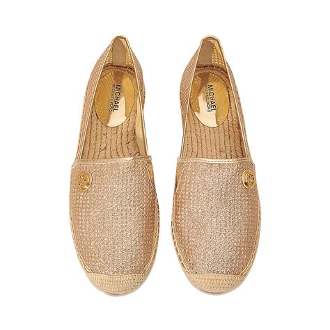 michael kors slipper gold|michael kors slip on slippers.